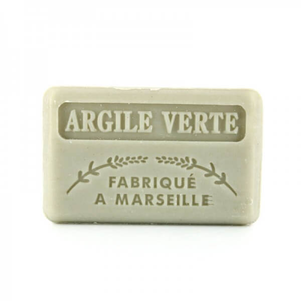 Groene klei zeep