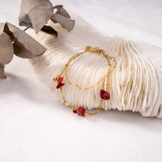 Edelsteen armband