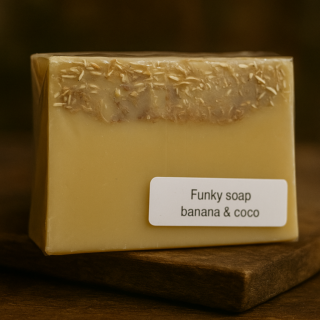 Banana Coconut Soap Bar