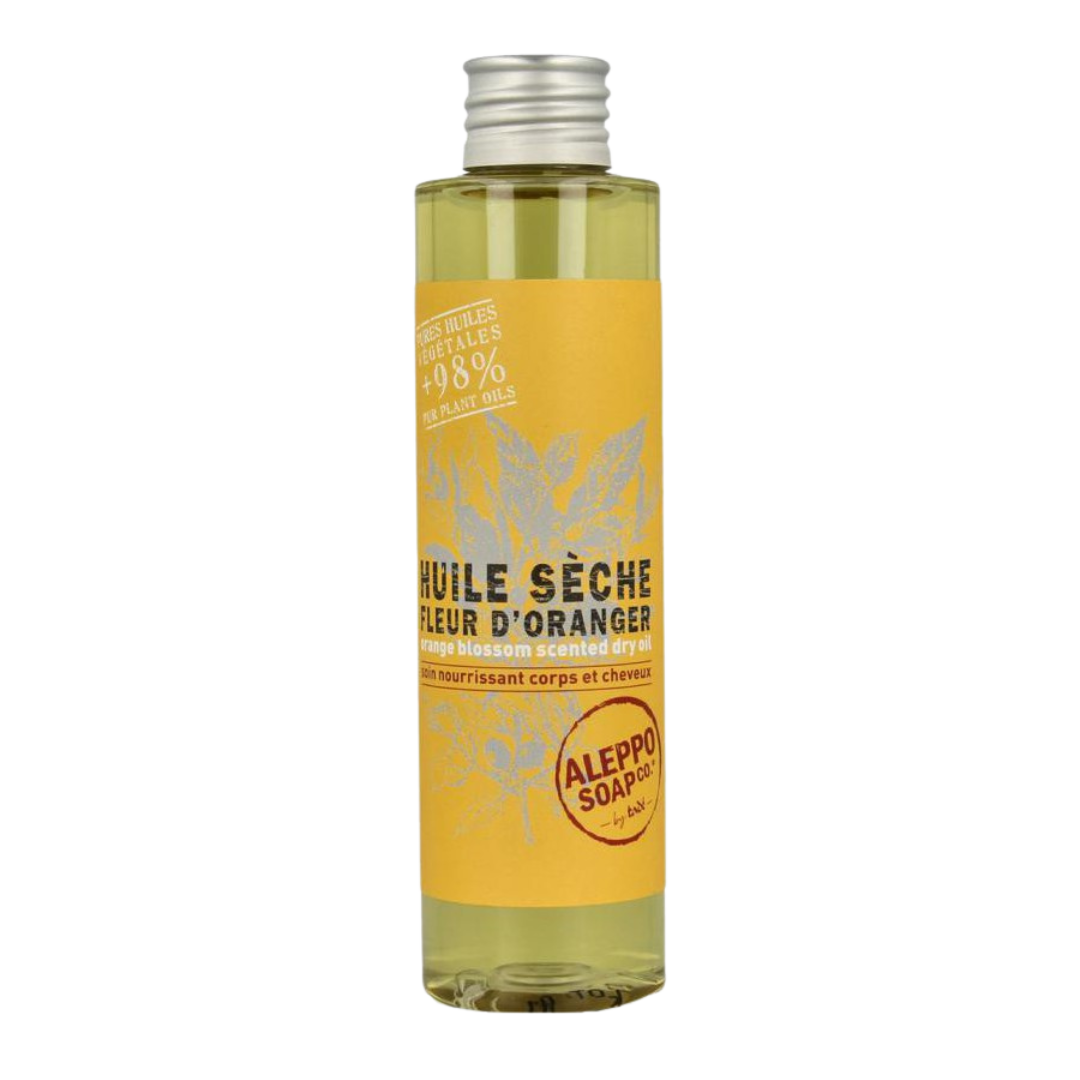 Bodyolie Oranjebloesem Aleppo Soap Co 98% plantaardig