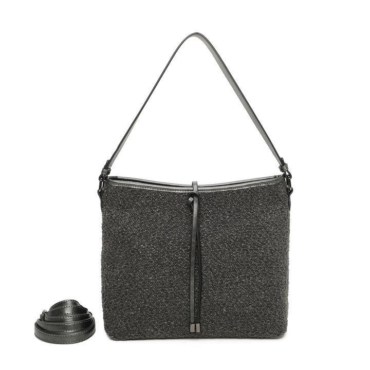 Grijze cabas tas
