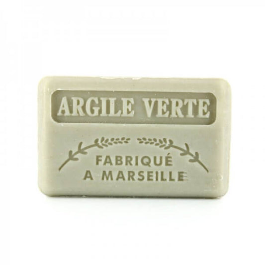 Groene klei zeep