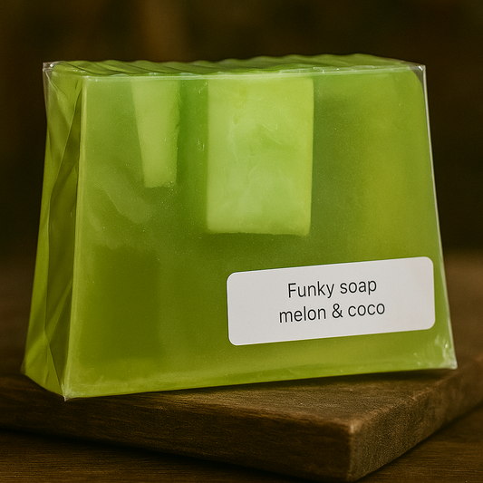 Melon en coconut soap bar -&nbsp;100g
