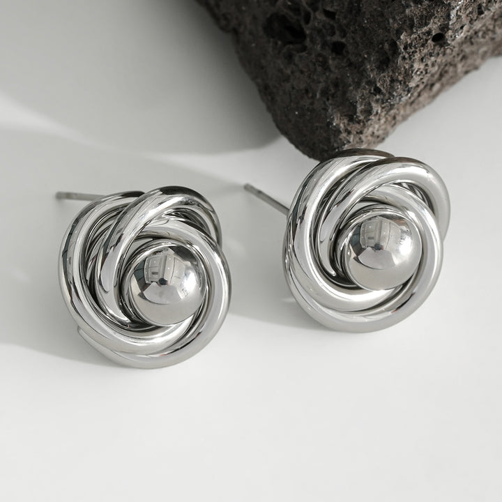 Gevlochten oorbellen