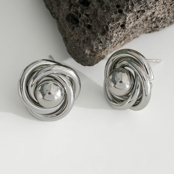 Gevlochten oorbellen